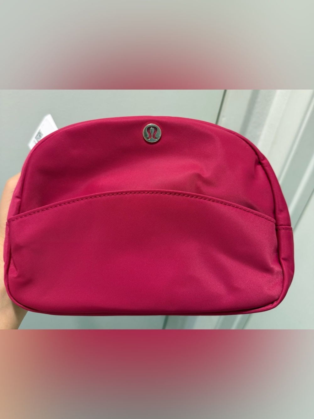 lululemon athletica Hot Pink Cosmetic Pouch with Front Pocket